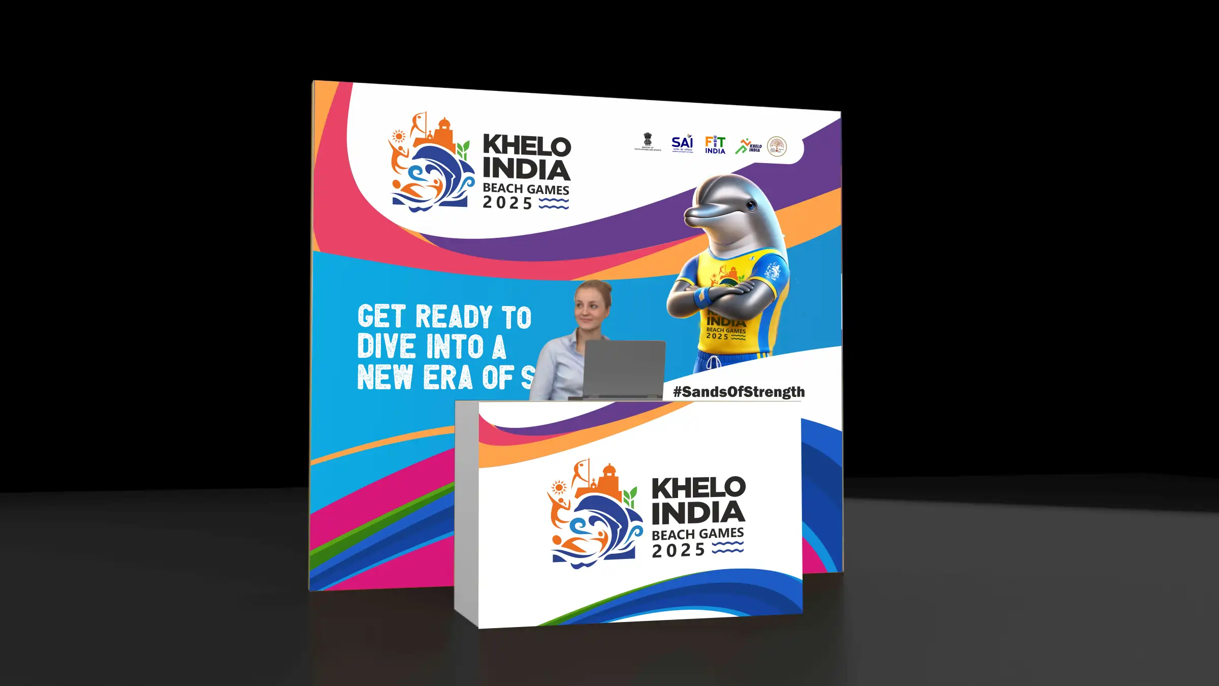Venue branding by Laksharc Design, Ahmedabad