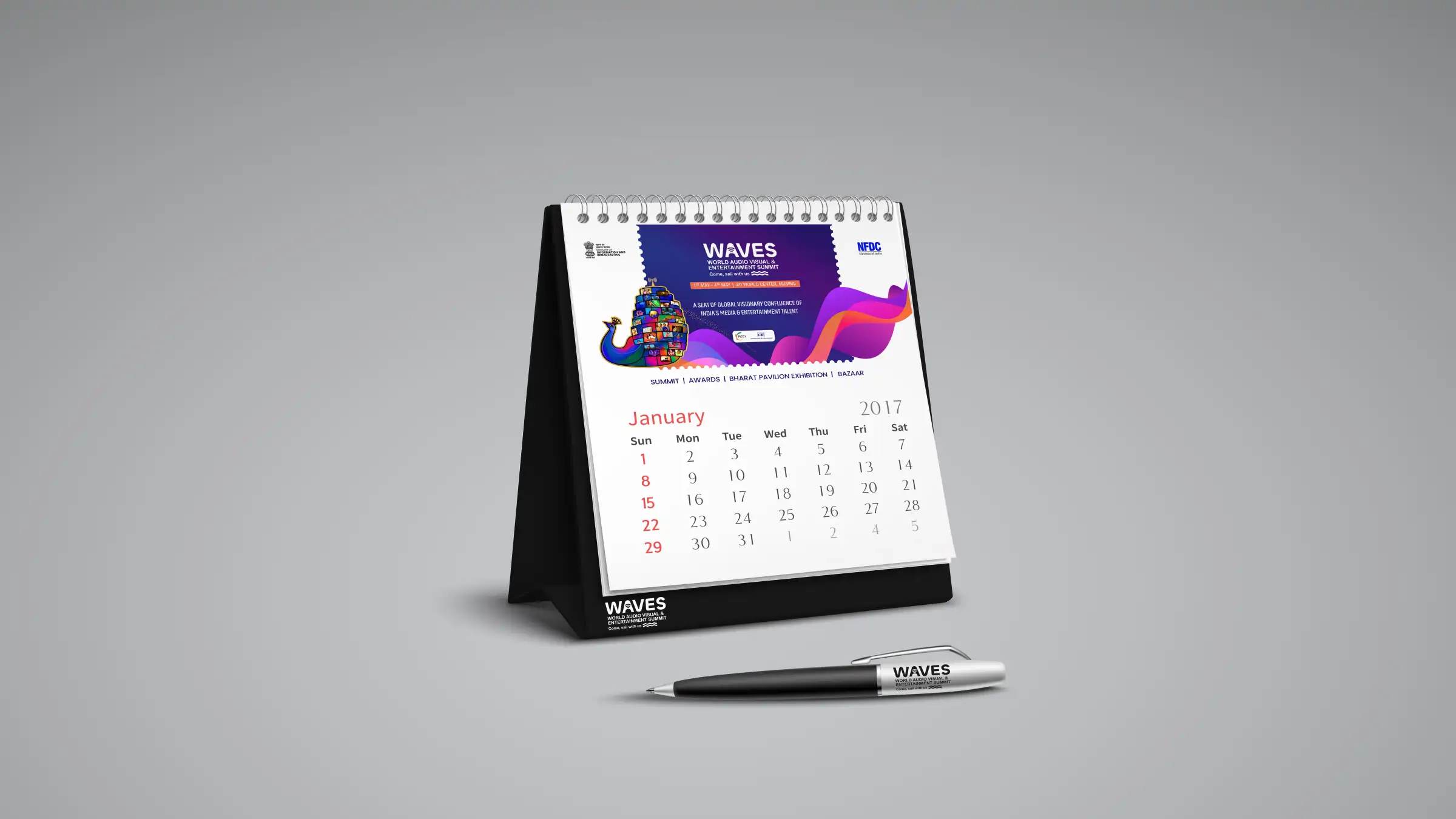 Venue branding by Laksharc Design, Ahmedabad
