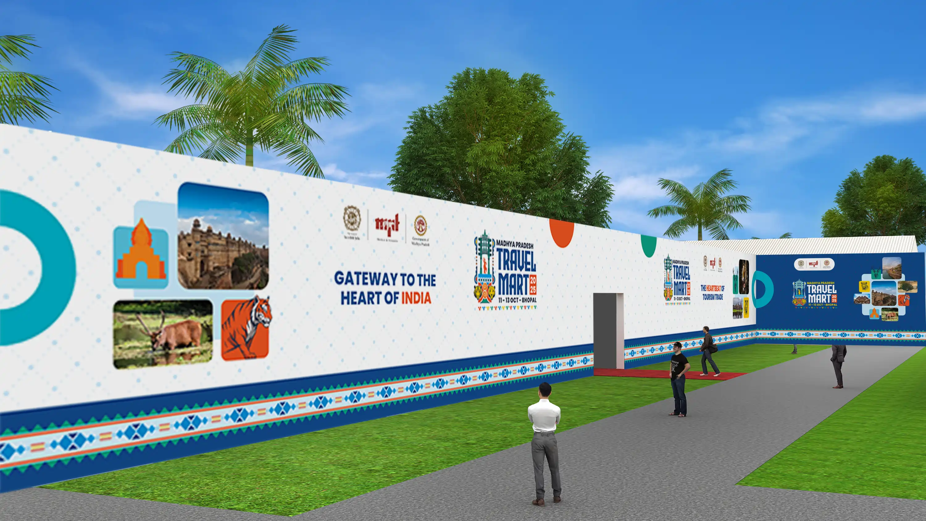 Hoarding design by Laksharc Design, Ahmedabad