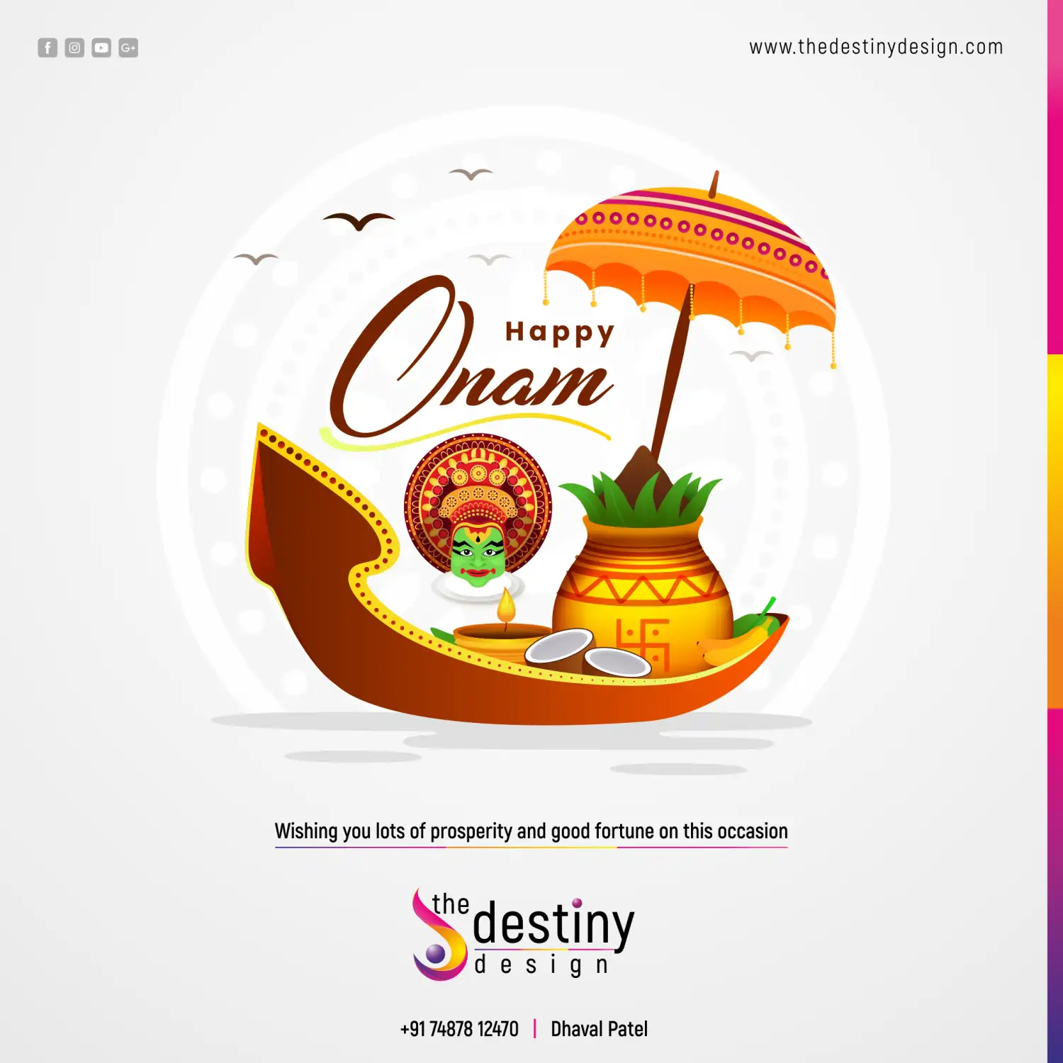 Social media post by Laksharc Design, Ahmedabad