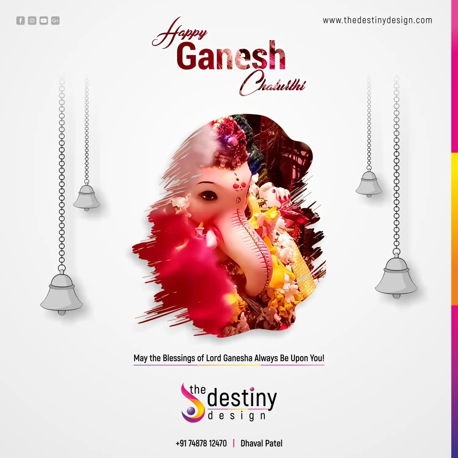 Social media content and motion creatives by Laksharc Design, Ahmedabad