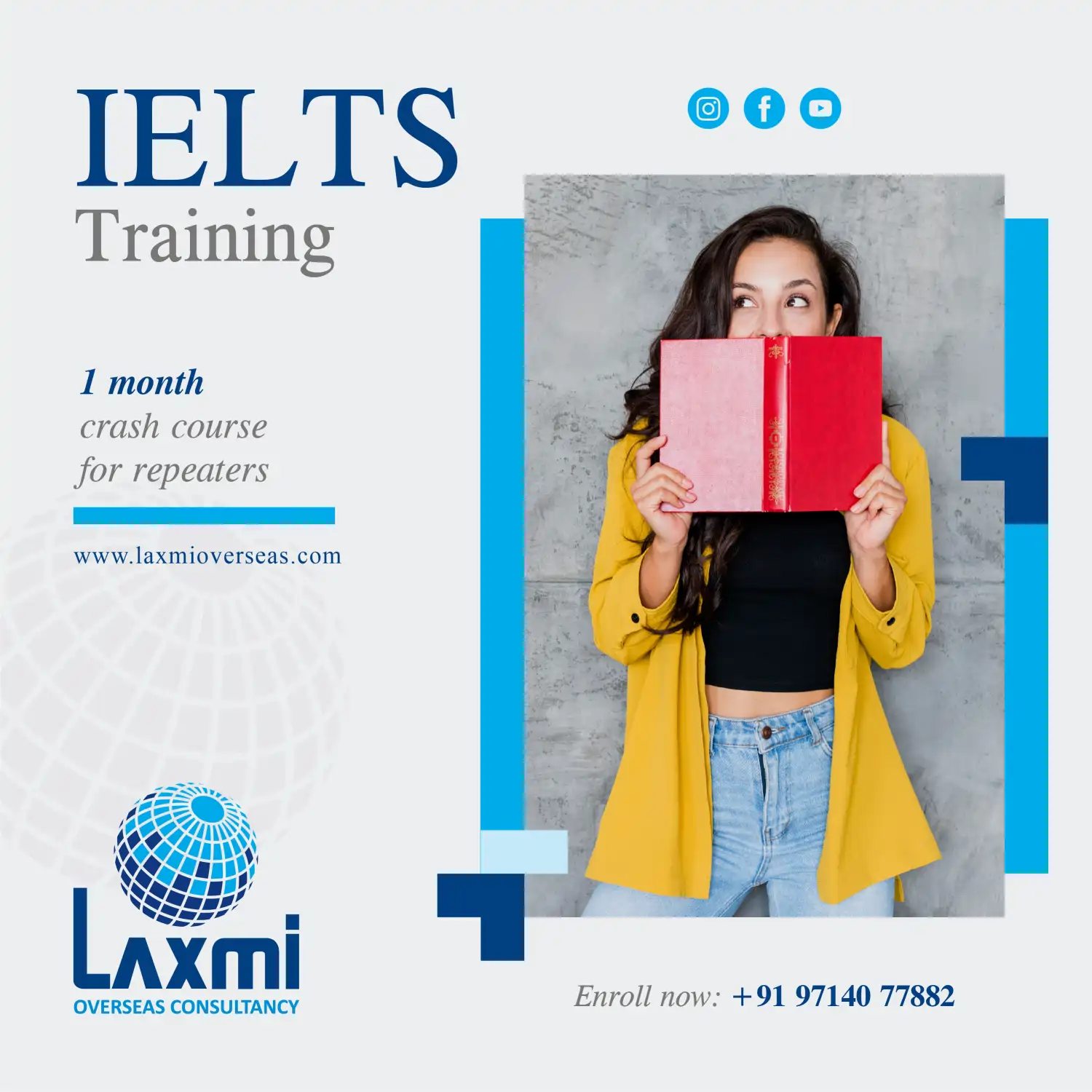 Social media post by Laksharc Design, Ahmedabad