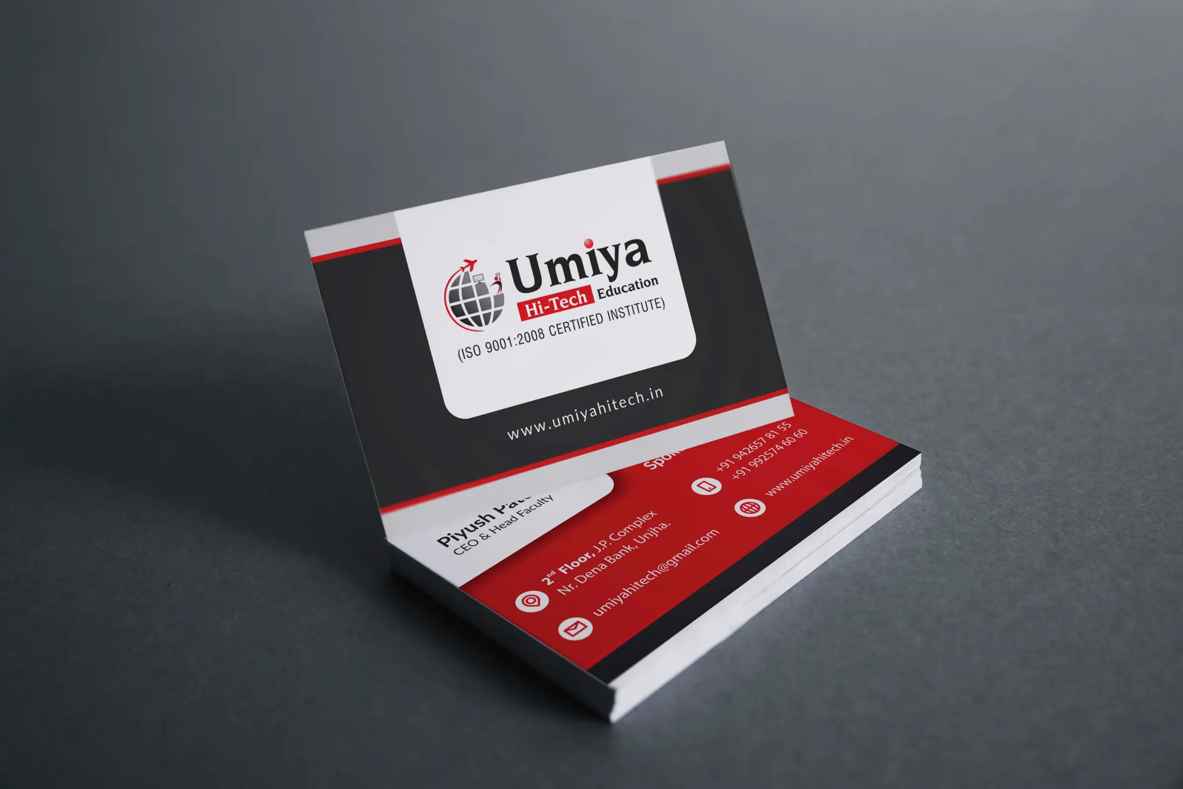 Visiting card design 5 by Laksharc Design, Ahmedabad